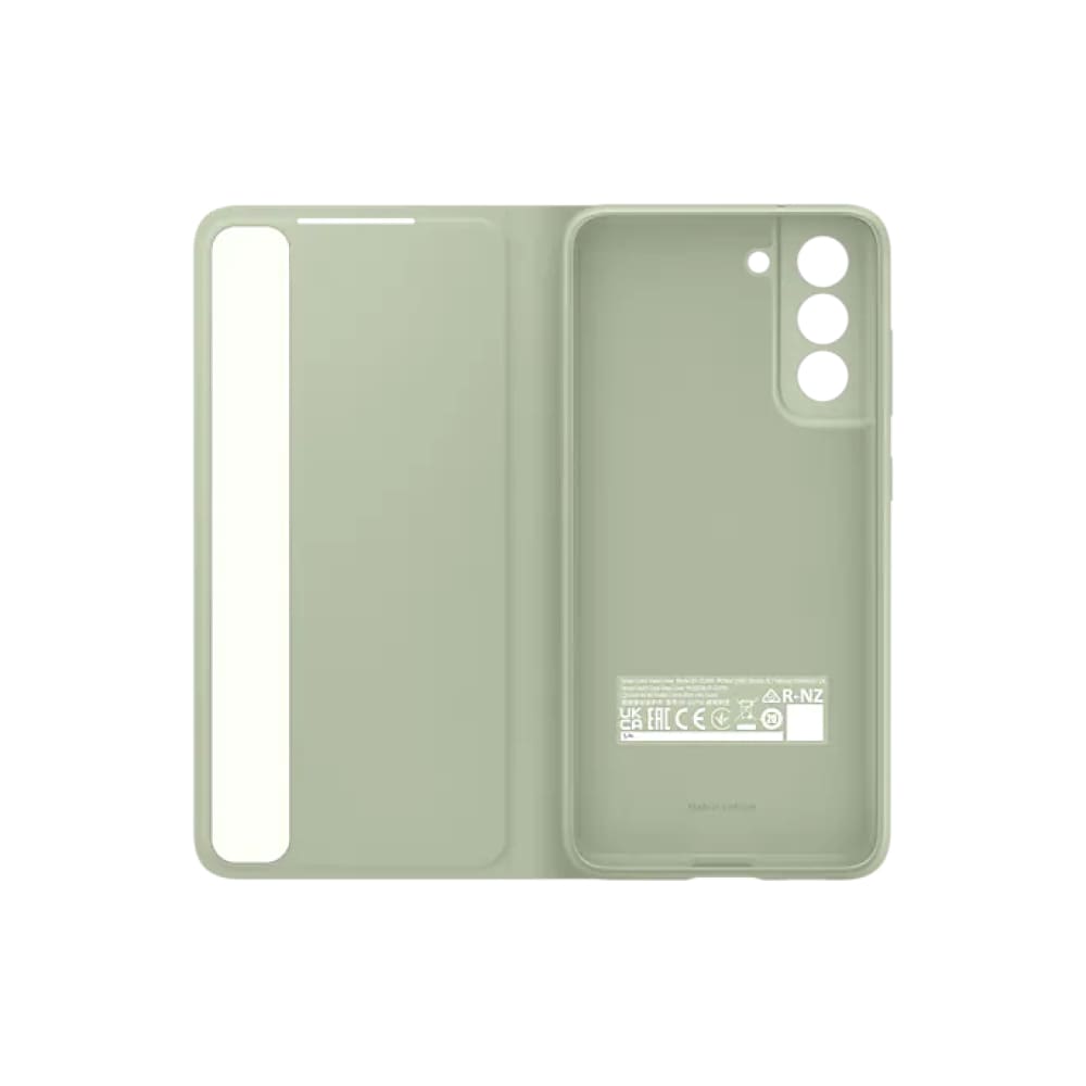 Samsung Galaxy S21 FE Clear View Cover - Olive Green - Accessories
