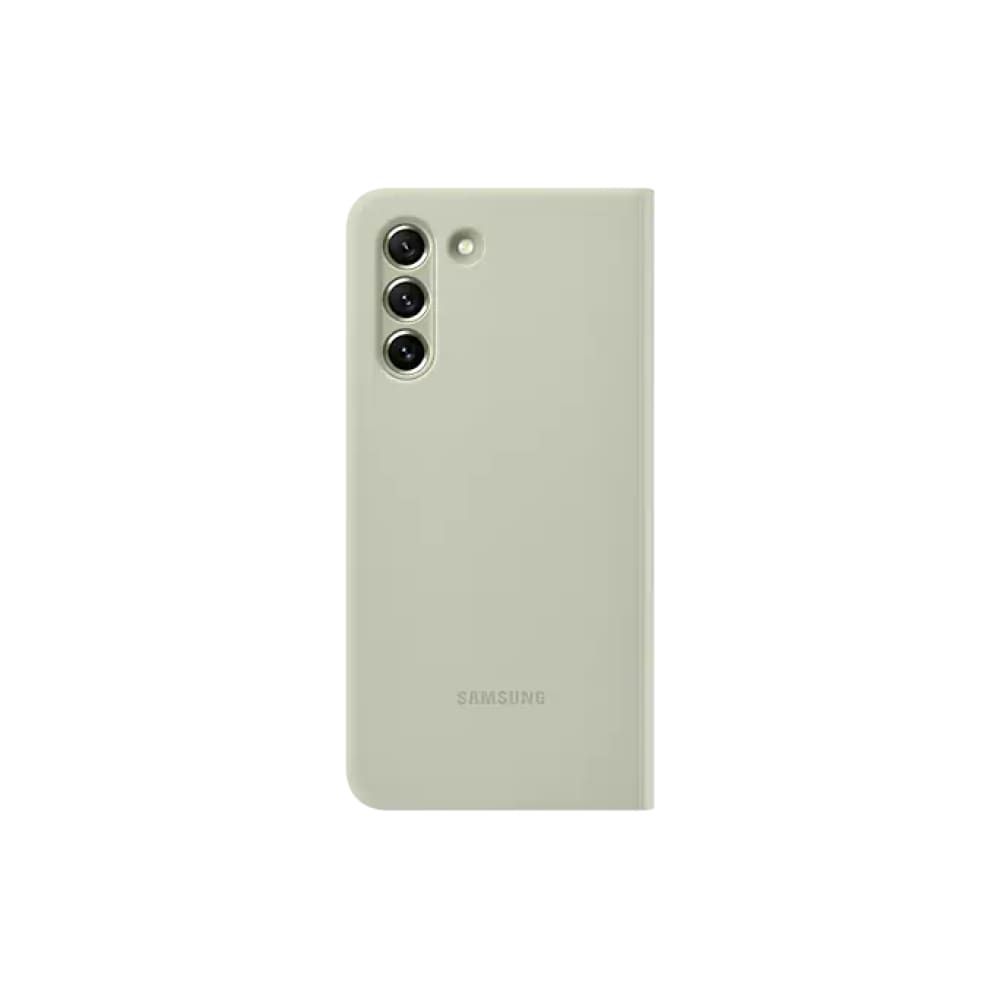 Samsung Galaxy S21 FE Clear View Cover - Olive Green - Accessories