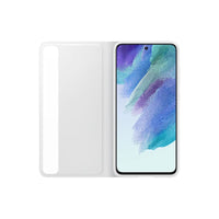 Thumbnail for Samsung Galaxy S21 FE Clear View Cover - White - Accessories