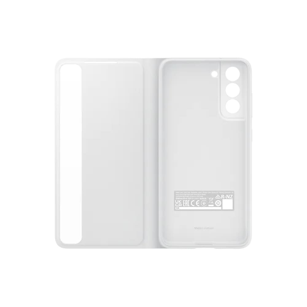 Samsung Galaxy S21 FE Clear View Cover - White - Accessories