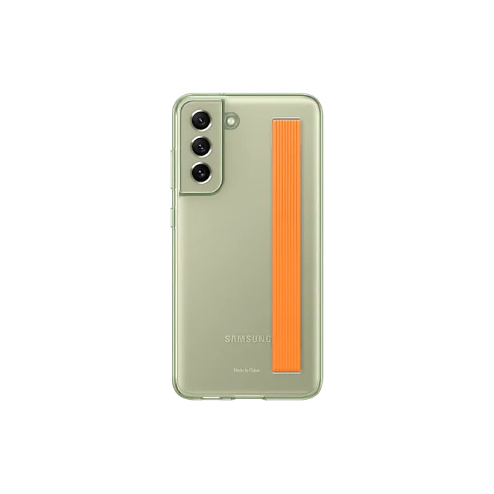 Samsung Galaxy S21 FE Strap Cover - Olive Green - Accessories