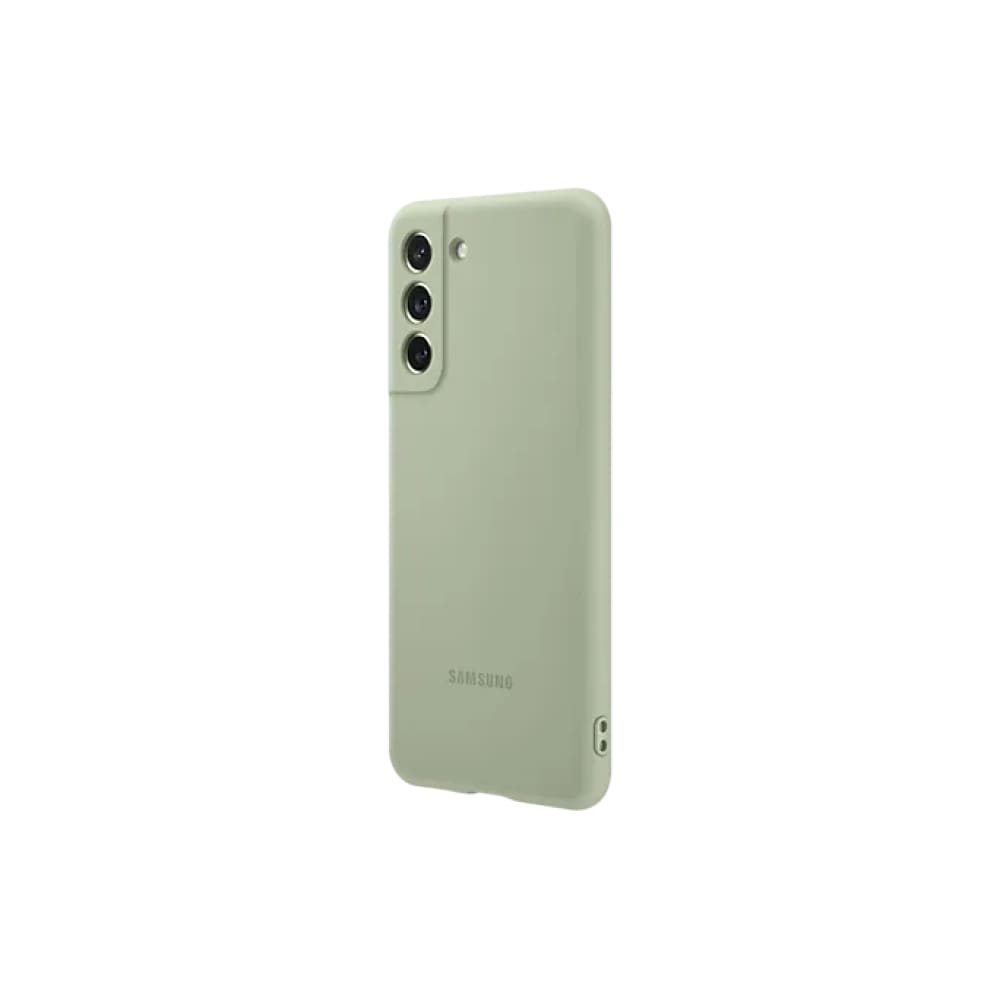 Samsung Galaxy S21FE Silicone Cover - Olive Green - Accessories
