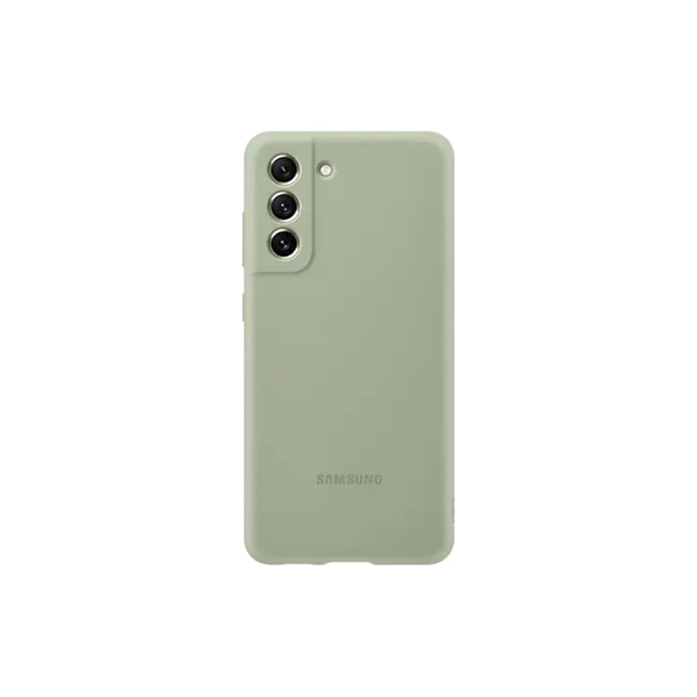 Samsung Galaxy S21FE Silicone Cover - Olive Green - Accessories