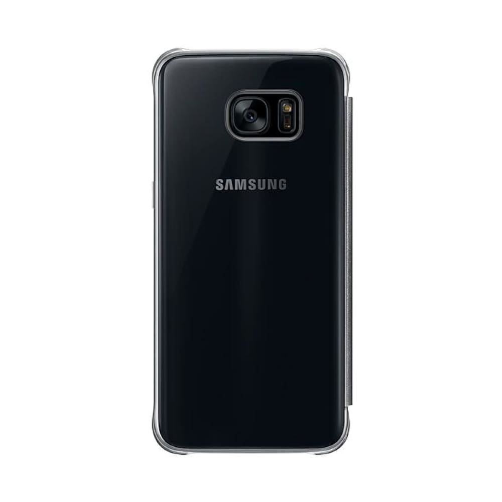 Samsung Galaxy S7 Edge Clear View Cover - Black - CE