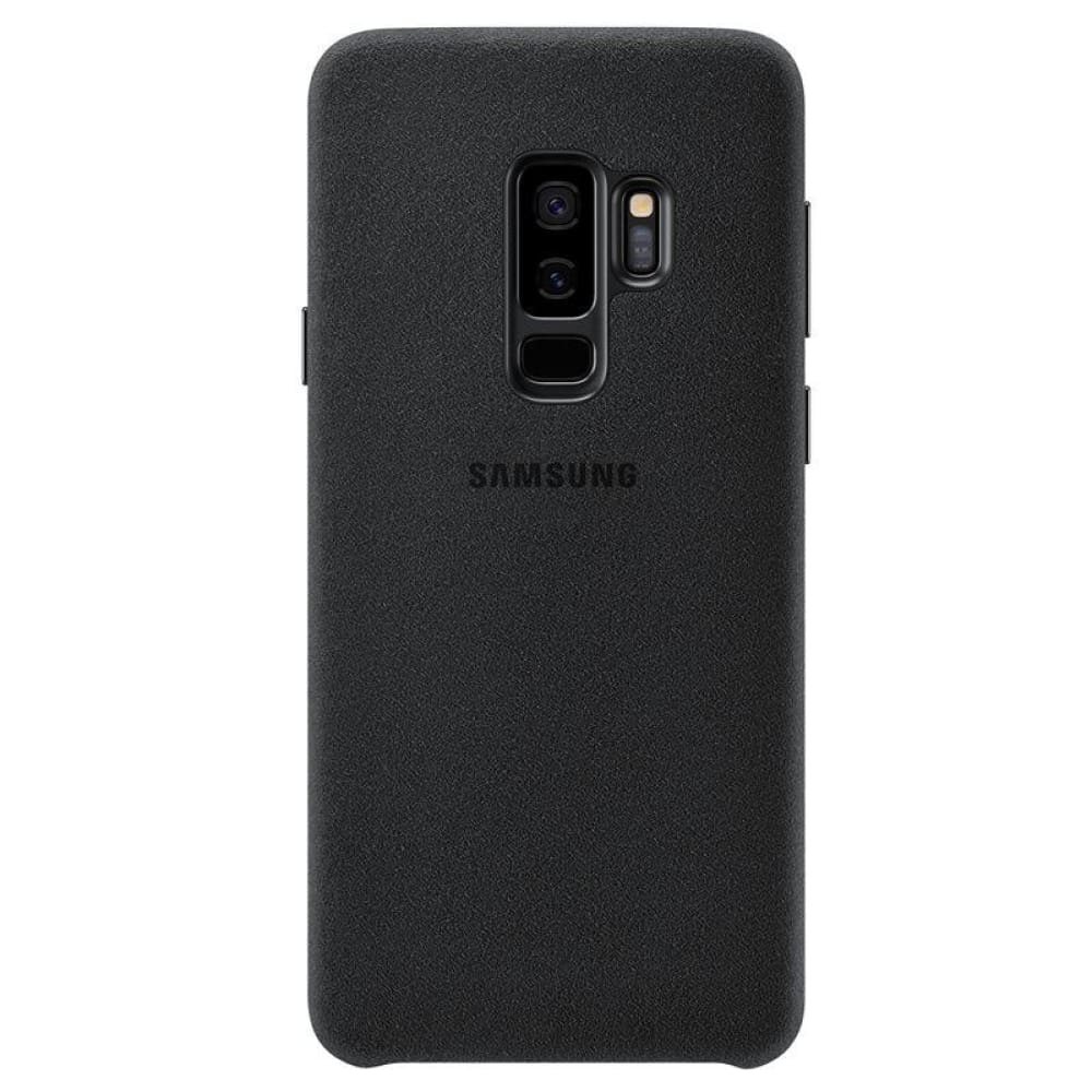 Samsung Galaxy S9 Plus (S9+) Alcantara Cover - Black New - Accessories