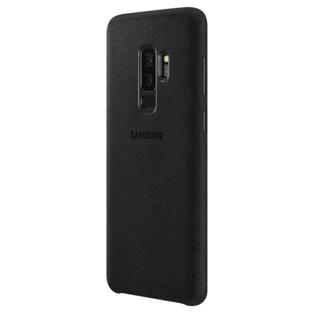 Samsung Galaxy S9 Plus (S9+) Alcantara Cover - Black New - Accessories