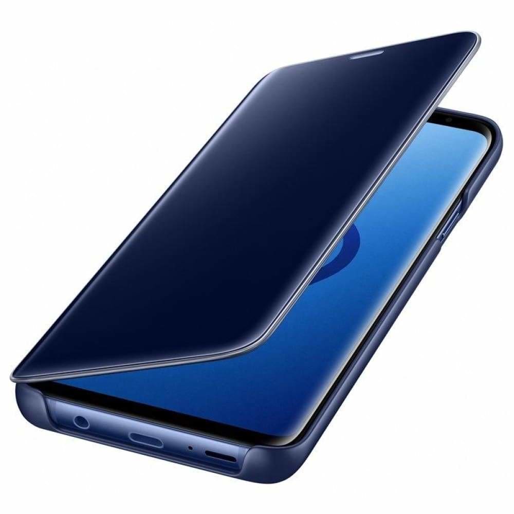 Samsung Galaxy S9 Plus (S9+) Clear View Standing Cover - Blue New - Accessories