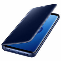 Thumbnail for Samsung Galaxy S9 Plus (S9+) Clear View Standing Cover - Blue New - Accessories