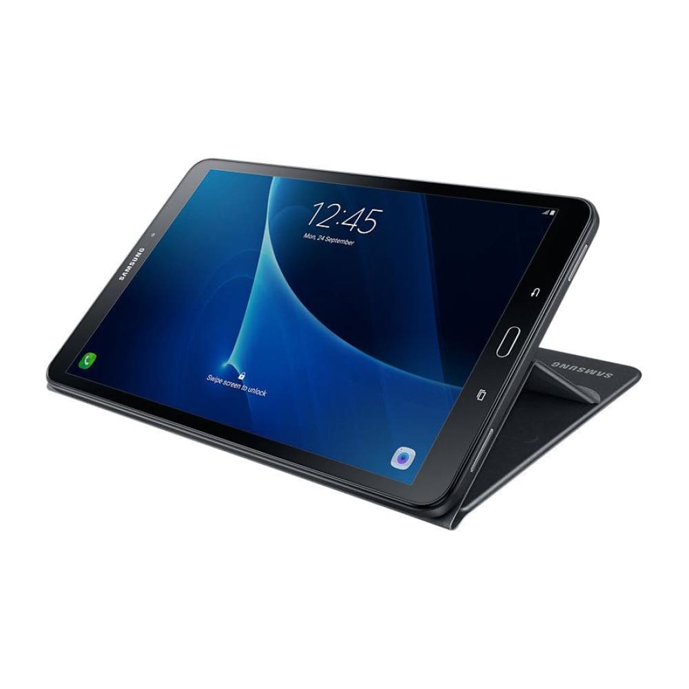 Samsung Galaxy Tab A 10.1 Book Cover - Black New - Accessories