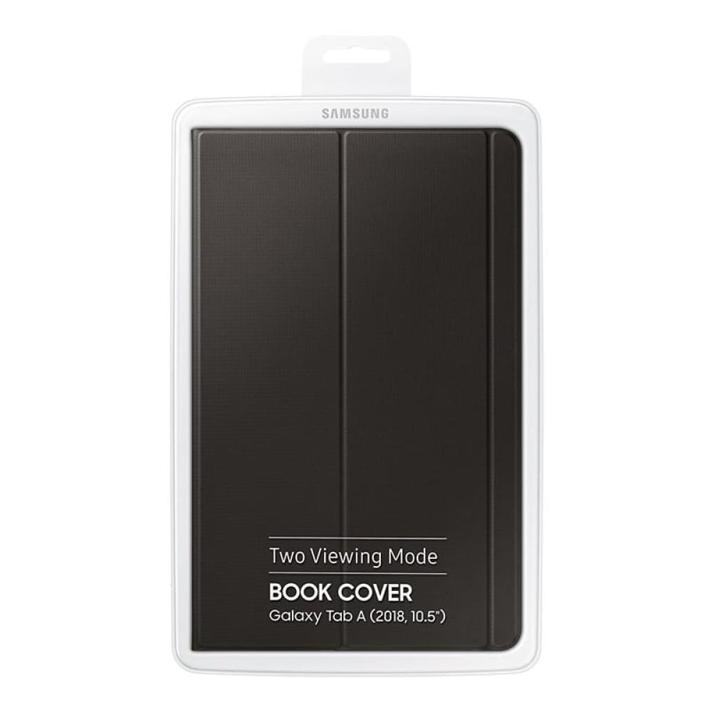 Samsung Galaxy Tab A 10.5 (2018) Book Cover - Black - Accessories