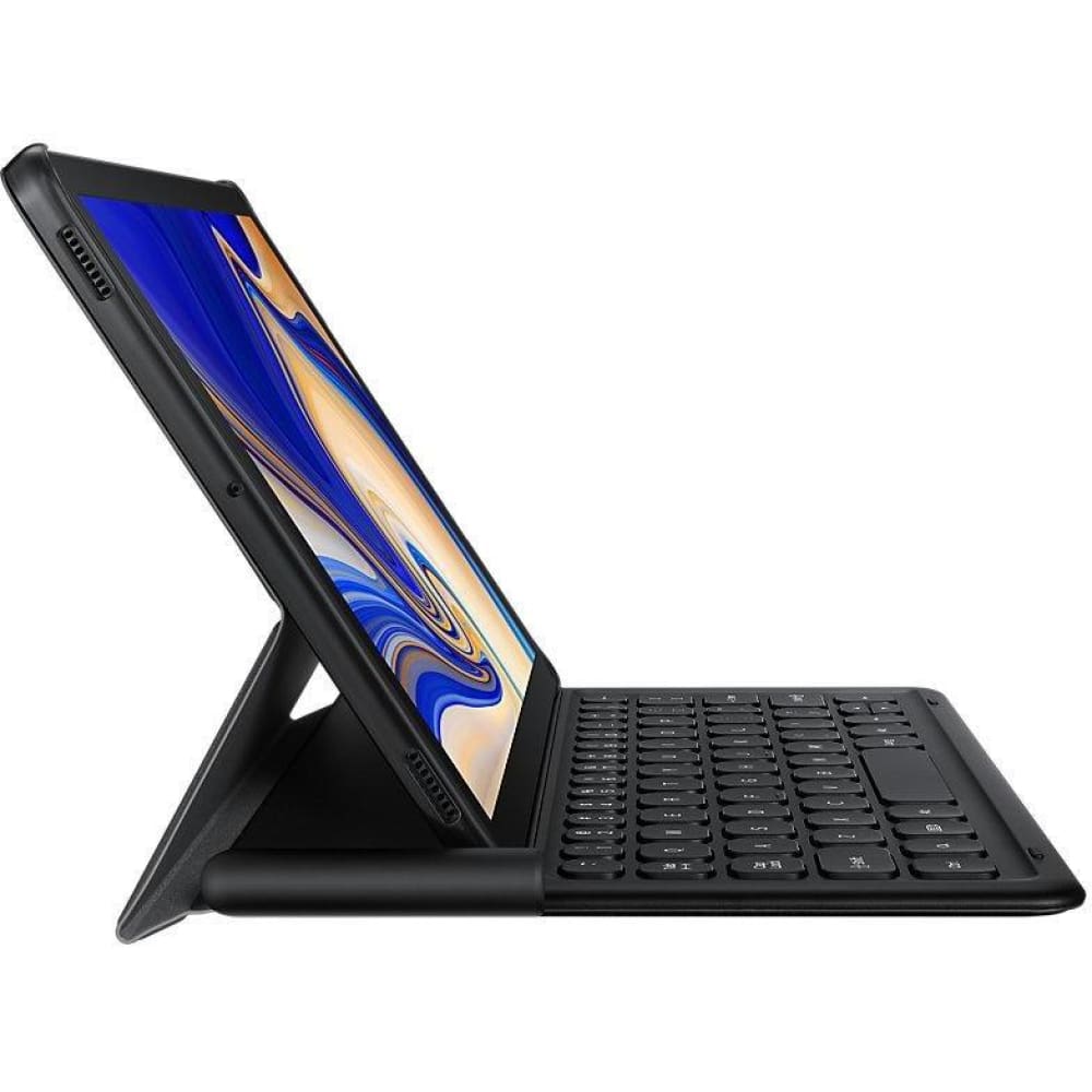 Samsung Galaxy Tab S4 10.5 Keyboard Cover Case - Black (includes Pen Holder) - Accessories