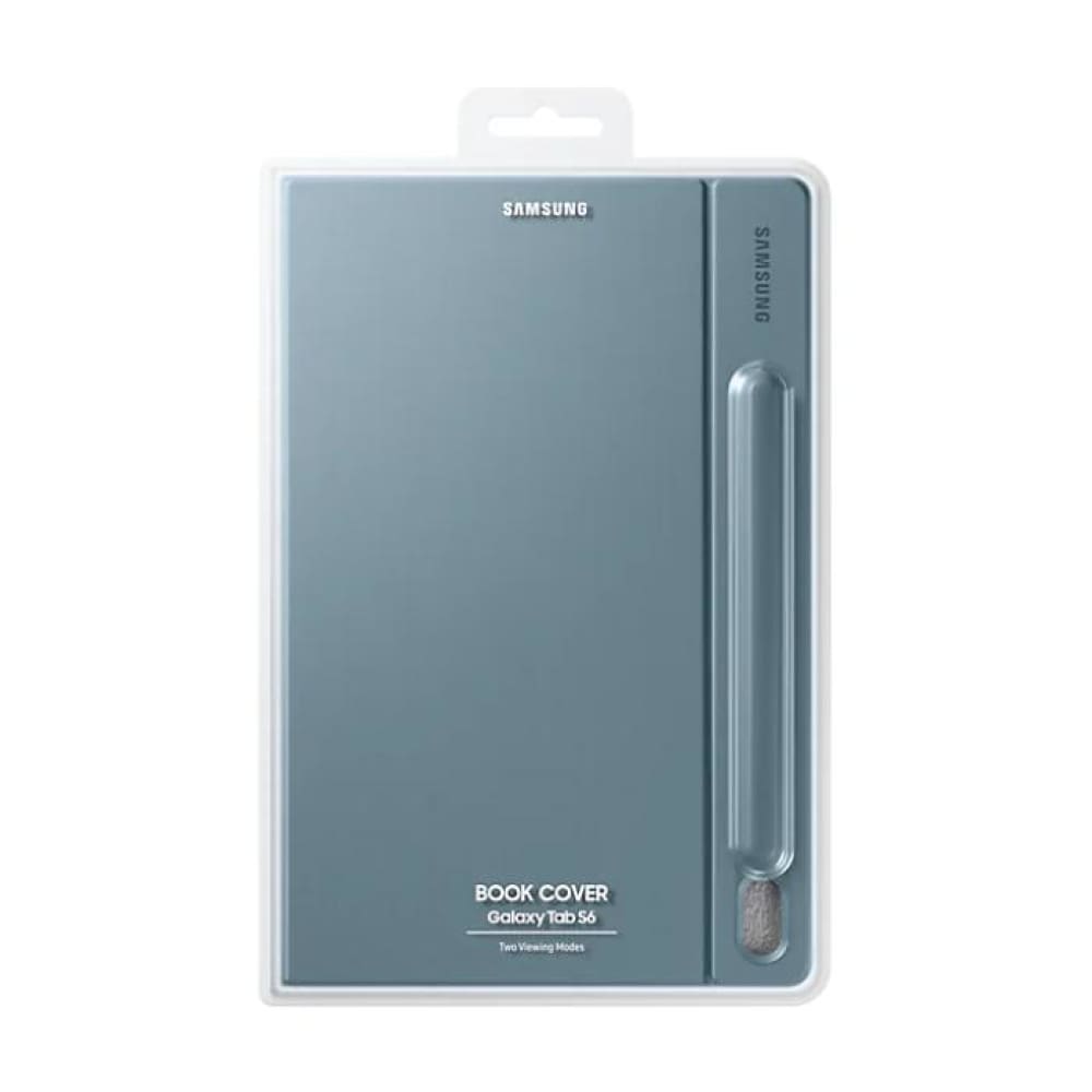 Samsung Galaxy Tab S6 10.5 Book Cover Case Stand - Blue - Accessories