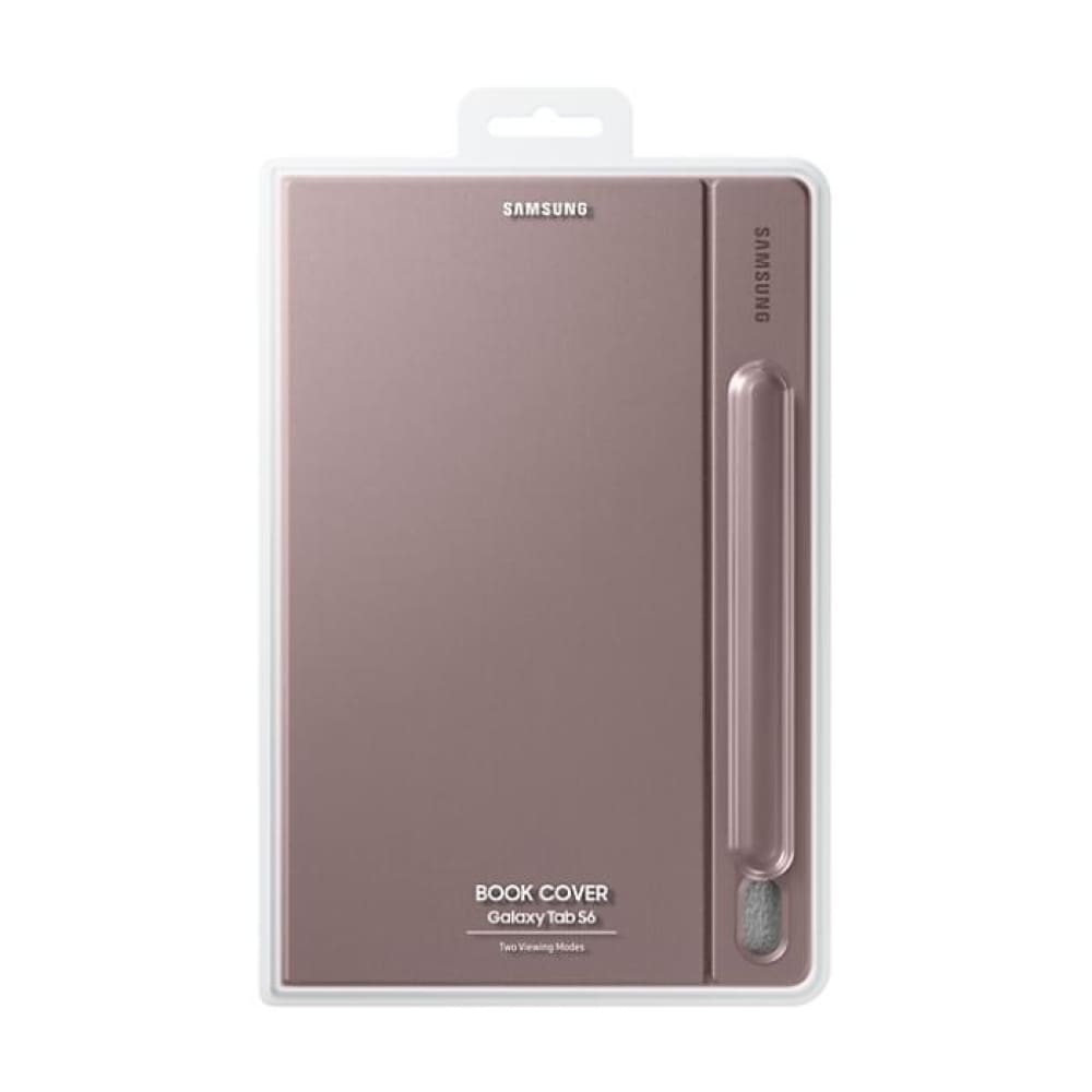 Samsung Galaxy Tab S6 10.5 Book Cover Case Stand - Pink - Accessories