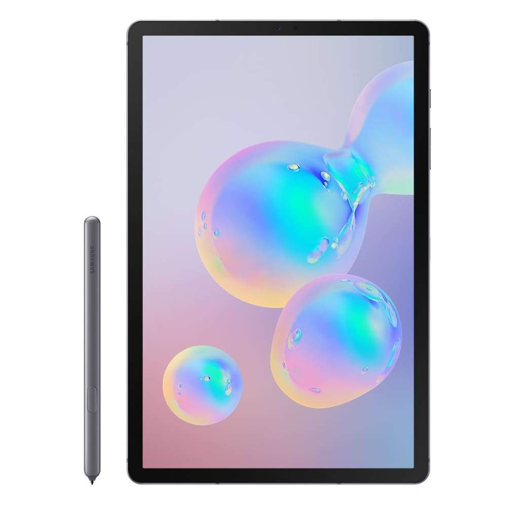 Samsung Galaxy Tab S6 (128GB/6GB Wi-Fi + 4G with S-Pen) - Silver - Tablets