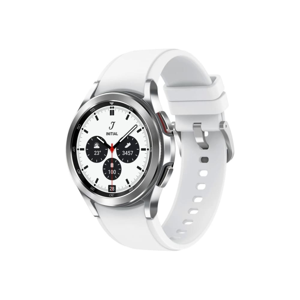 Samsung Galaxy Watch 4 Classic (42mm) Bluetooth SM-R880 - Silver - Accessories