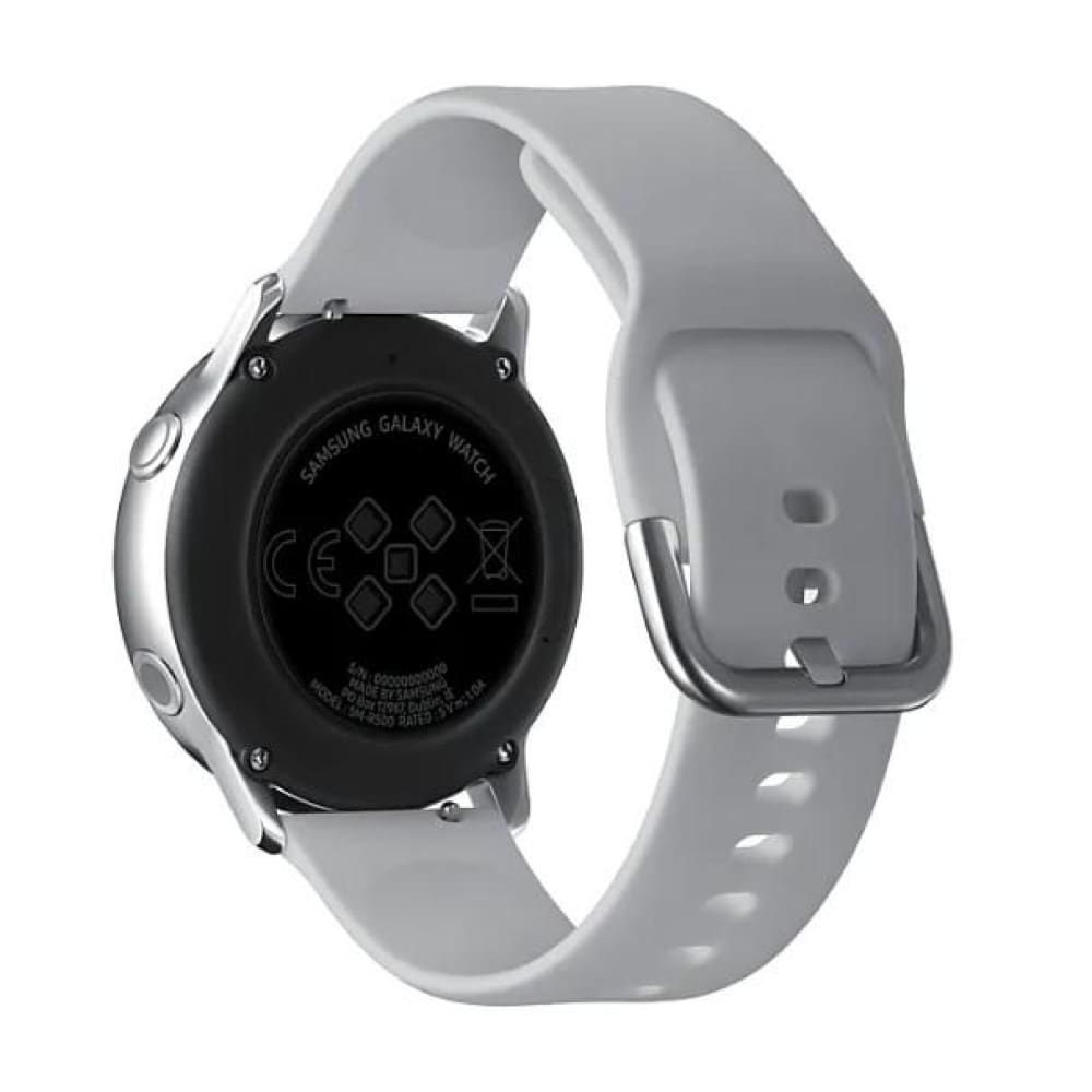 Samsung Galaxy Watch Active - BT 4GB - Silver - Accessories