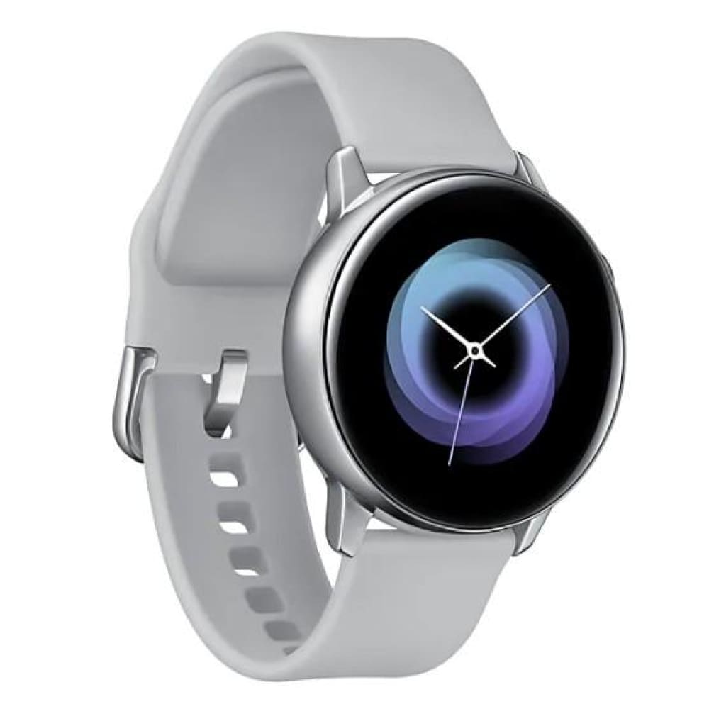 Samsung Galaxy Watch Active - BT 4GB - Silver - Accessories