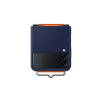 Thumbnail for Samsung Galaxy Z Flip 3/ 5G Genuine Protective Silicone Cover with Strap - Navy - Accessories