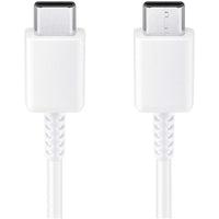 Thumbnail for Samsung Genuine USB-C to USB-C Fast Charging Cable - 100W - White - Accessories