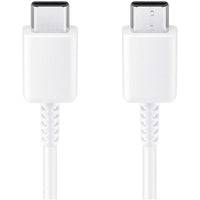 Thumbnail for Samsung Genuine USB-C to USB-C Fast Charging Cable - 100W - White - Accessories