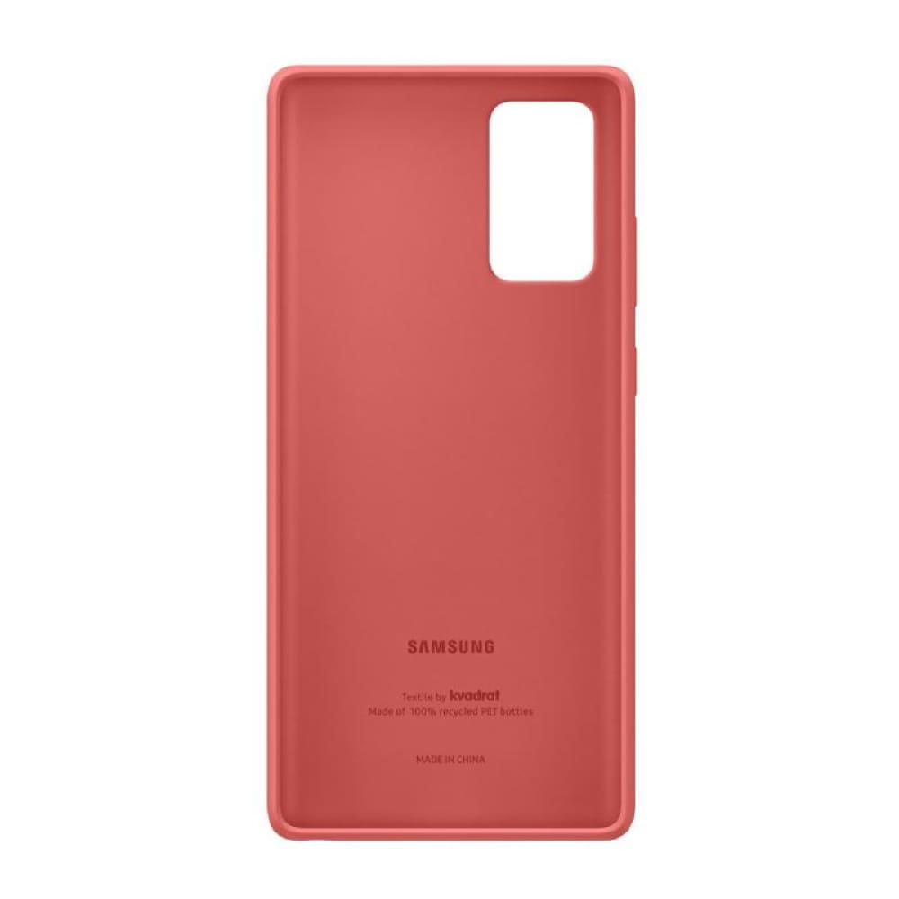 Samsung Kvadrat Cover Case For Galaxy Note20 - Red - Accessories