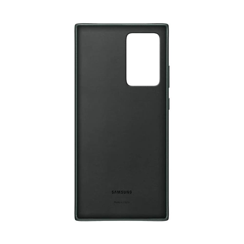 Samsung Galaxy Leather Cover for Note 20 Ultra - Green - Accessories