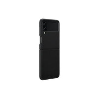 Thumbnail for Samsung Leather Cover for Galaxy Flip 3 - Black - Accessories