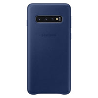 Thumbnail for Samsung Leather Cover suits Galaxy S10 (6.1) - Navy - Accessories