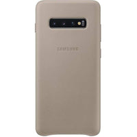 Thumbnail for Samsung Leather Cover suits Galaxy S10+ (6.4) - Grey - Accessories
