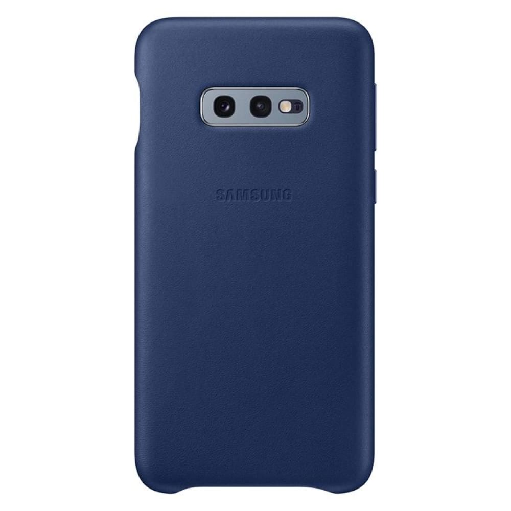 Samsung Leather Cover suits Galaxy S10e (5.8) - Navy - Accessories