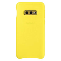 Thumbnail for Samsung Leather Cover suits Galaxy S10e (5.8) - Yellow - Accessories