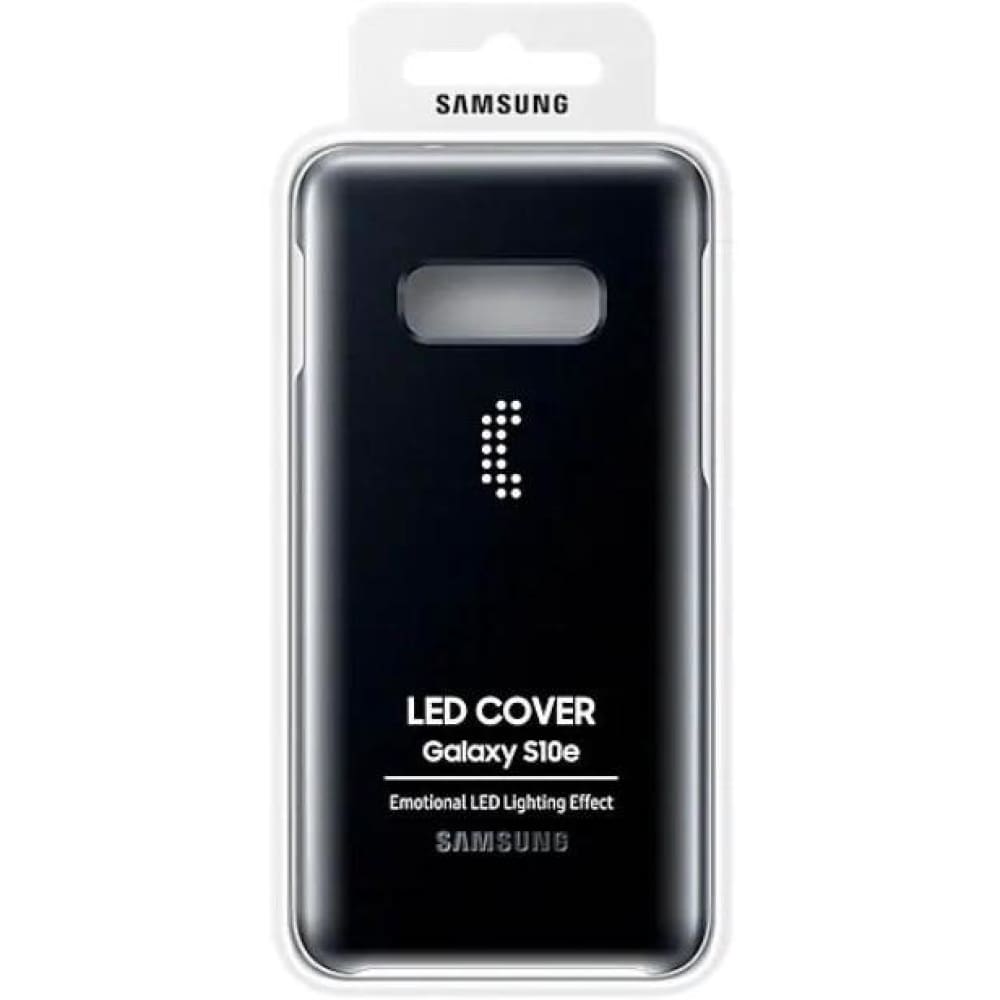 Samsung LED Cover suits Galaxy S10e (5.8) - Black - Accessories