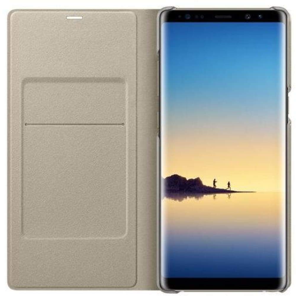 Samsung LED View Cover Case suits Galaxy Note 8 - Gold - Accessories