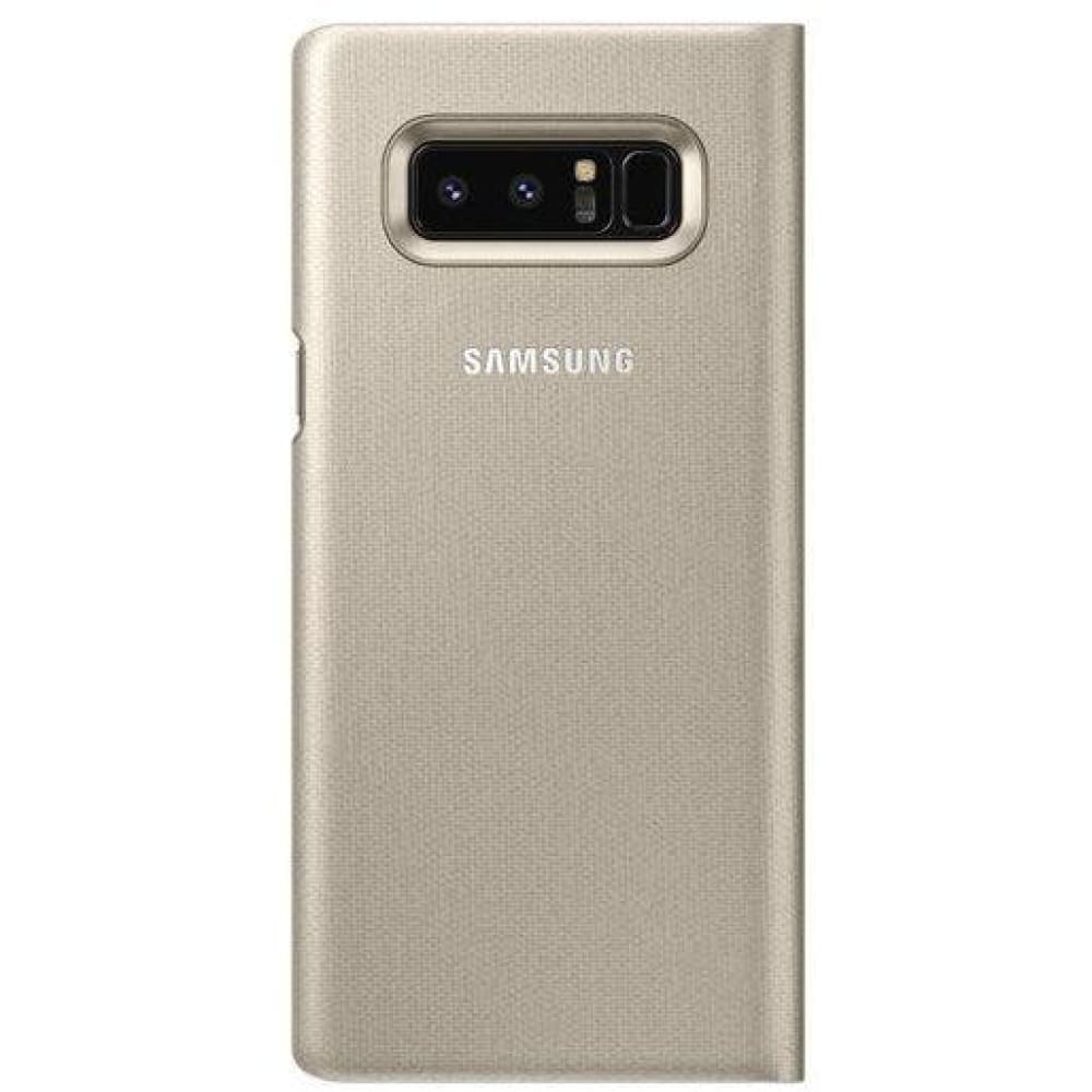 Samsung LED View Cover Case suits Galaxy Note 8 - Gold - Accessories