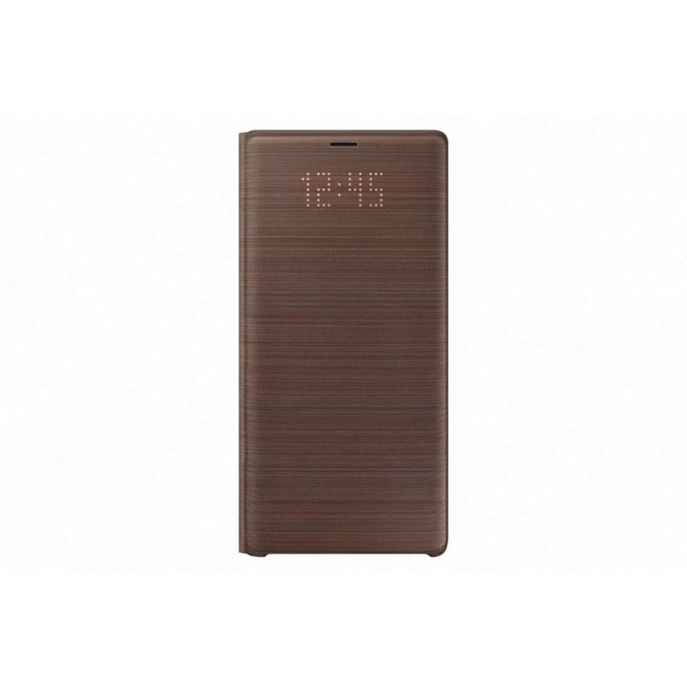 Samsung Led View Cover Case suits Samsung Galaxy Note 9 - Brown - Accessories