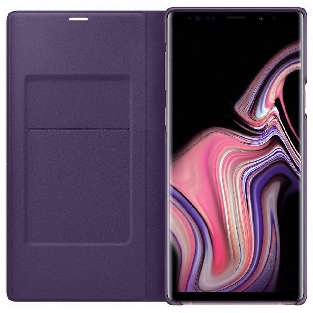 Samsung Led View Cover Case suits Samsung Galaxy Note 9 - Violet New - Accessories