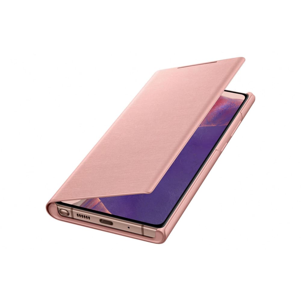 Samsung LED View Cover For Galaxy Note20 - Mystic Bronze - Accessories