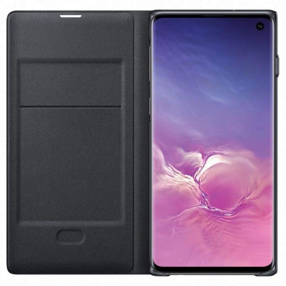 Samsung LED View Cover suits Galaxy S10 (6.1) - Black - Accessories