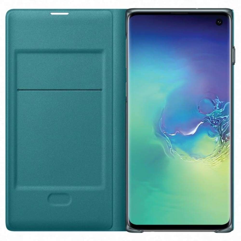 Samsung LED View Cover suits Galaxy S10 (6.1) - Green - Accessories