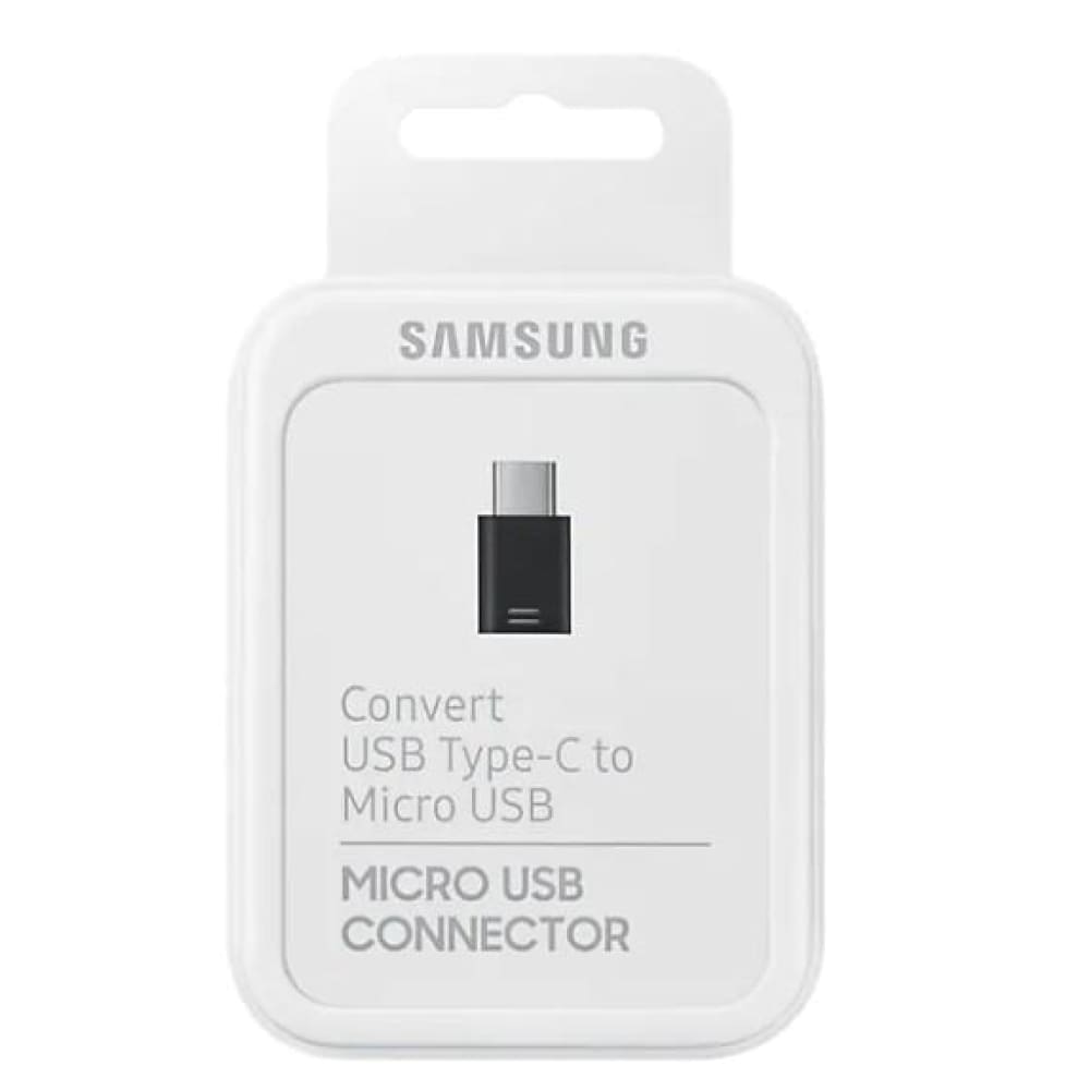 Samsung Micro USB Connector (USB Type-C to Micro USB) - Black - Accessories