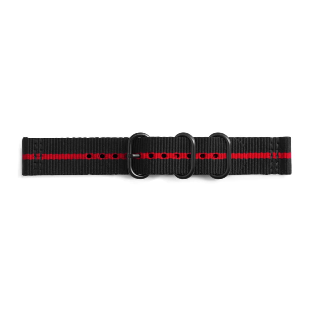 Samsung Premium Nato Strap Black/Red - Gear Sport - Accessories