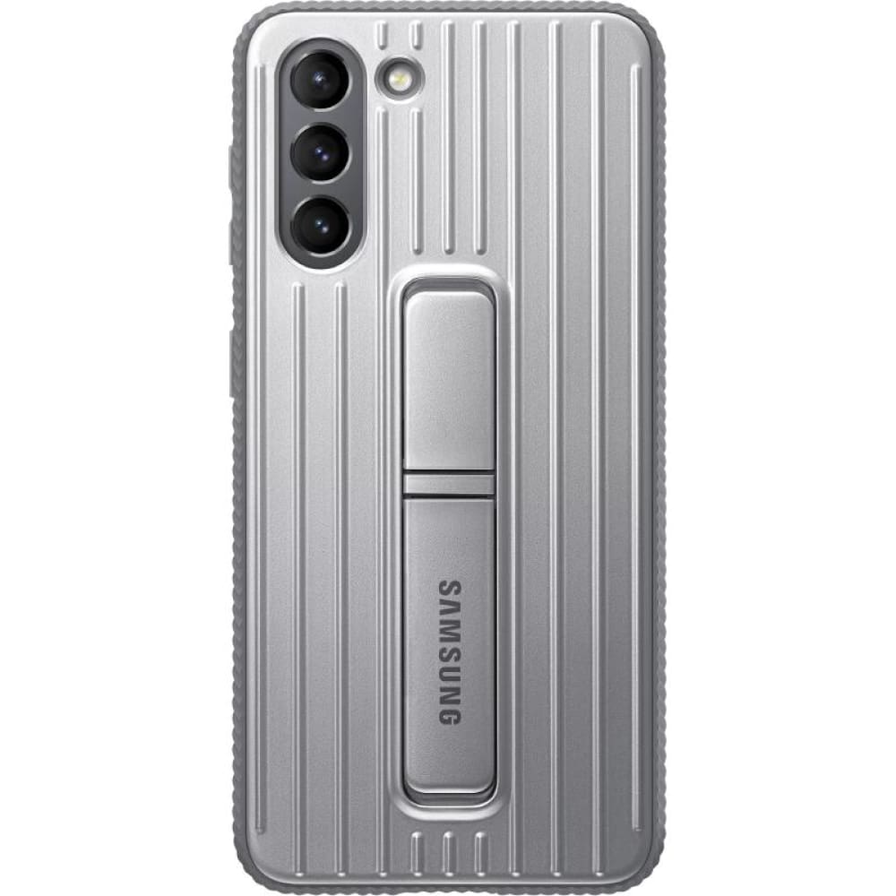 Samsung Protective Cover Case for Galaxy S21 - Grey - Accessories