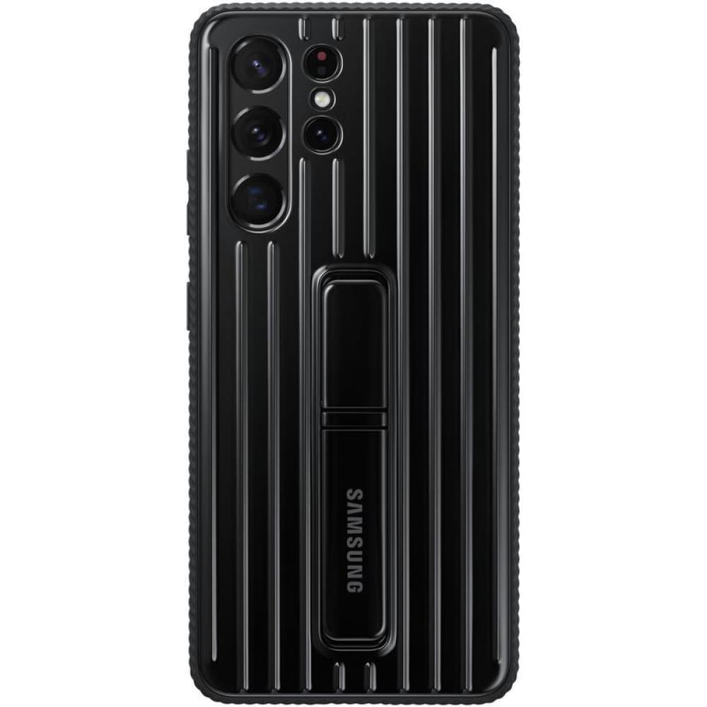 Samsung Protective Cover Case for Galaxy S21 Ultra - Black - Accessories