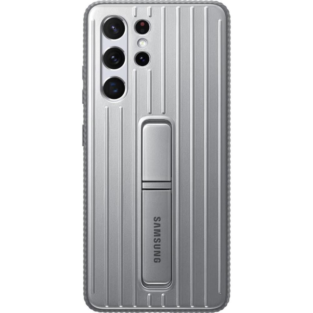 Samsung Protective Cover Case for Galaxy S21 Ultra - Grey - Accessories