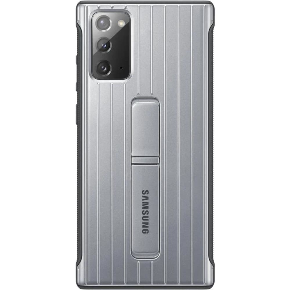 Samsung Protective Stand Cover for Galaxy Note 20 - Silver - Accessories