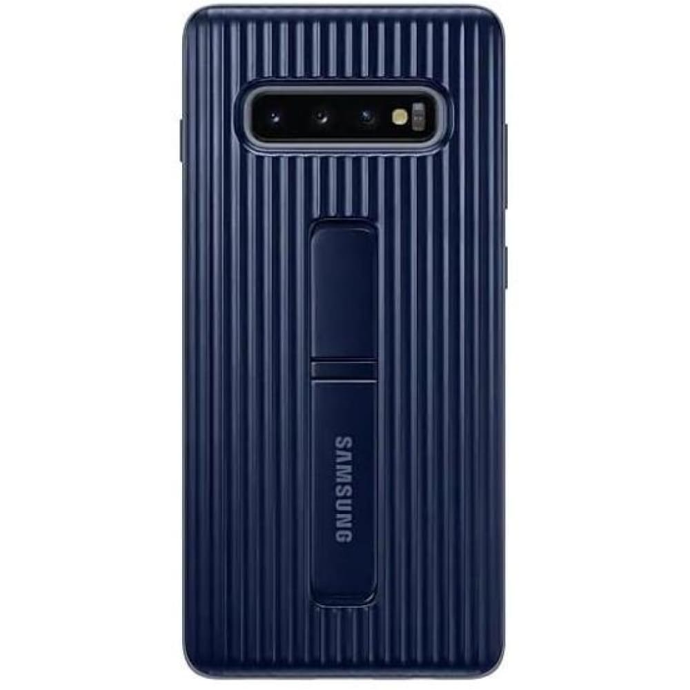 Samsung Protective Standing Cover suits Galaxy S10+ (6.4) - Blue Black - Accessories
