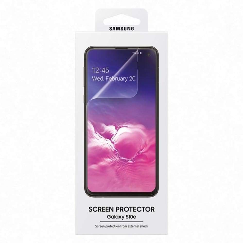 Samsung Screen Protector suits Galaxy S10e (5.8) - Clear - Accessories