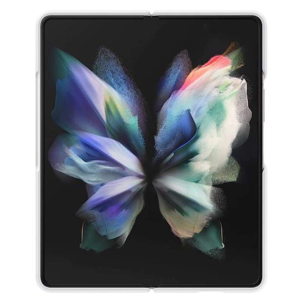 Samsung Silicone Cover for Galaxy Fold 3 - White - Accessories