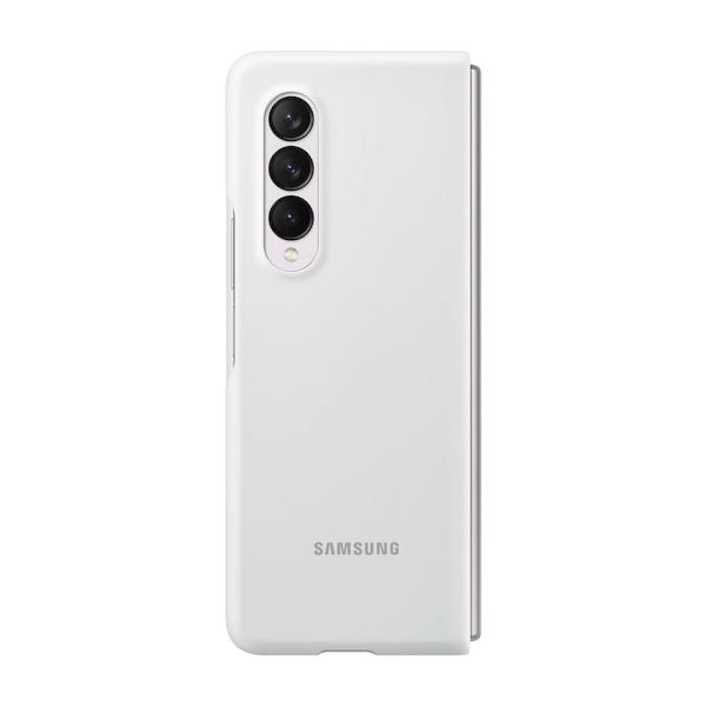 Samsung Silicone Cover for Galaxy Fold 3 - White - Accessories