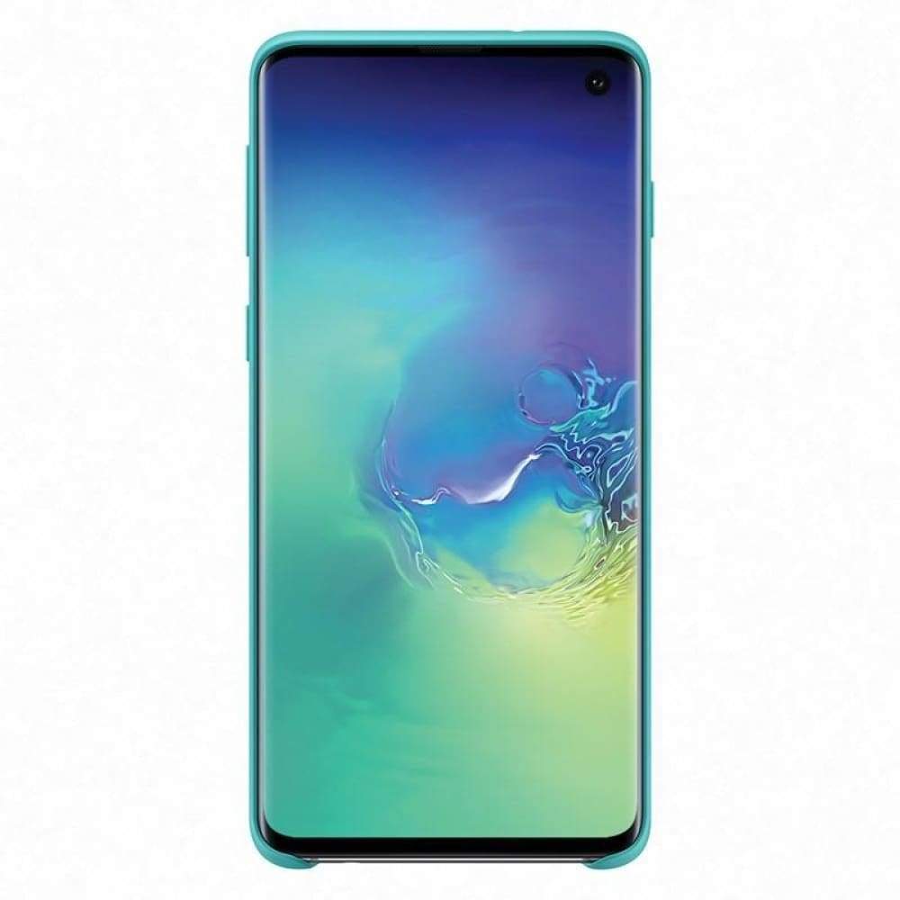 Samsung Silicone Cover suits Galaxy S10 (6.1) - Green - Accessories